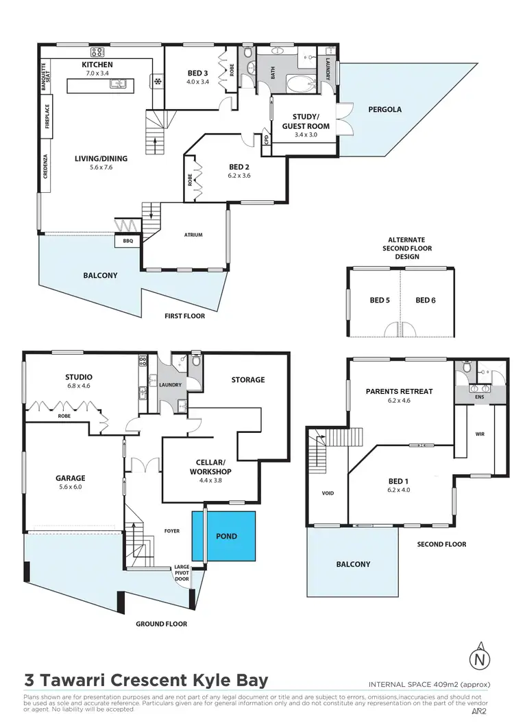 Floorplan of Homely house listing, 3 Tawarri Crescent, Kyle Bay NSW 2221