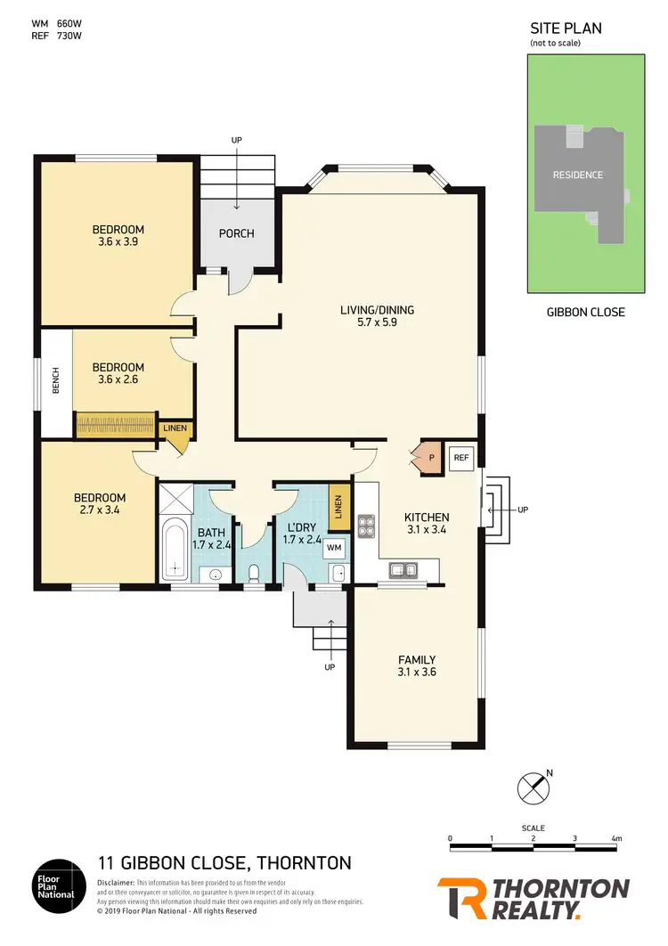 Floorplan of Homely house listing, 11 Gibbon Close, Thornton NSW 2322