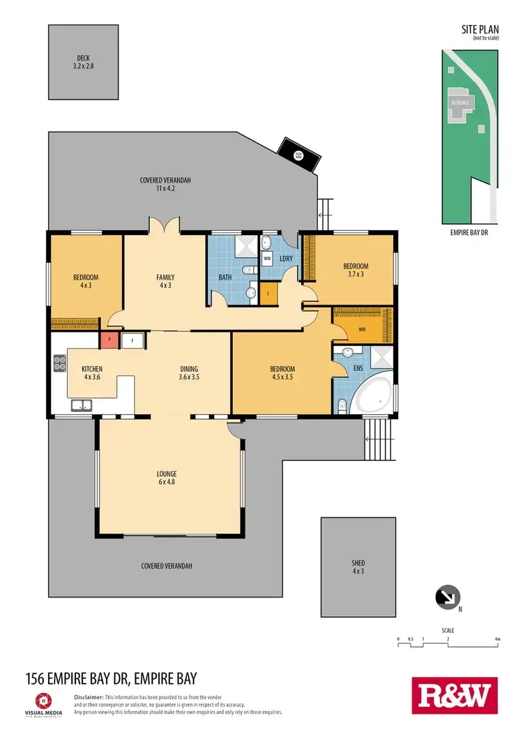 Floorplan of Homely rural property listing, 156 Empire Bay Drive,, Empire Bay NSW 2257
