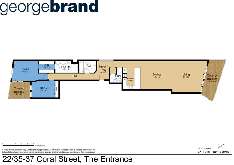 Floorplan of Homely apartment listing, 22/35-37 Coral Street, The Entrance NSW 2261