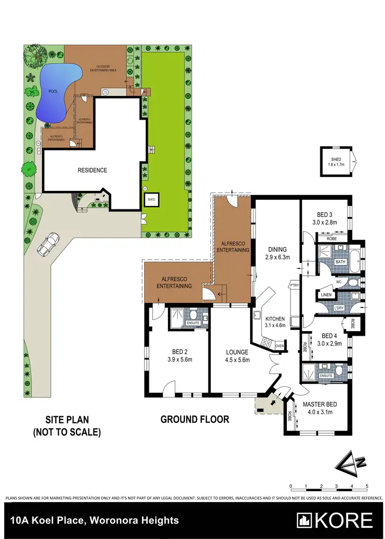 Floorplan of Homely house listing, 10a Koel Place, Woronora Heights NSW 2233