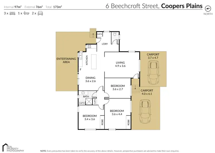 Floorplan of Homely house listing, 6 Beechcroft Street, Coopers Plains QLD 4108