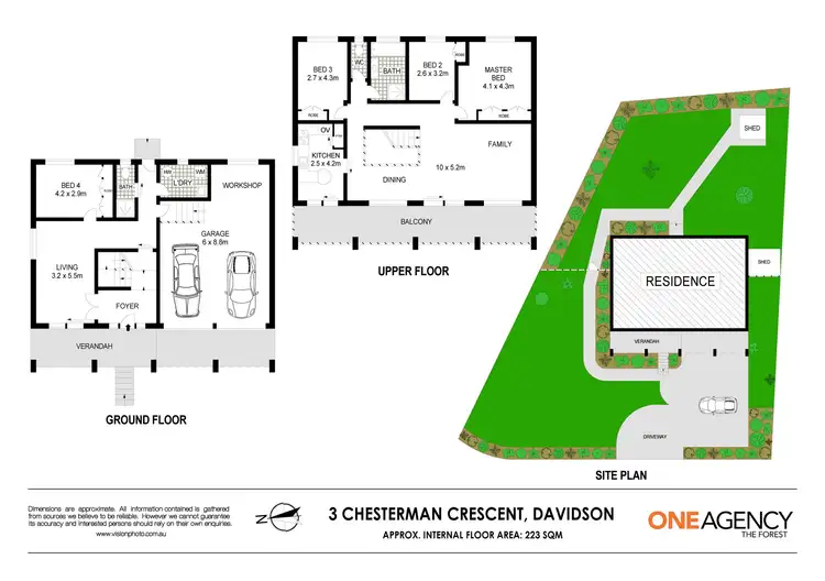 Floorplan of Homely house listing, 3 Chesterman Crescent, Davidson NSW 2085