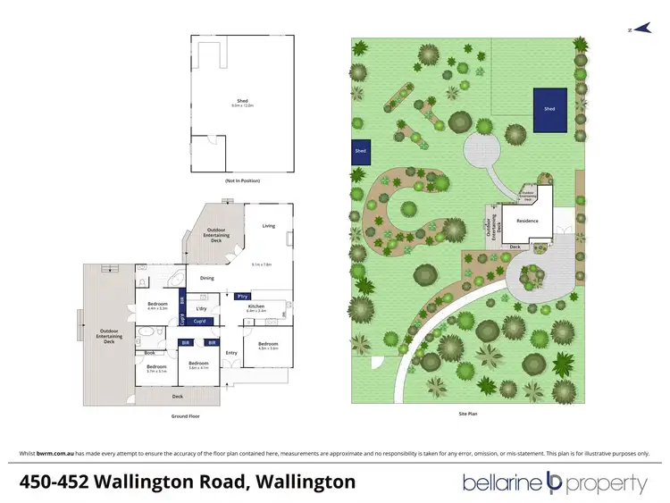 Floorplan of Homely rural property listing, 450-452 Wallington Road, Wallington VIC 3222