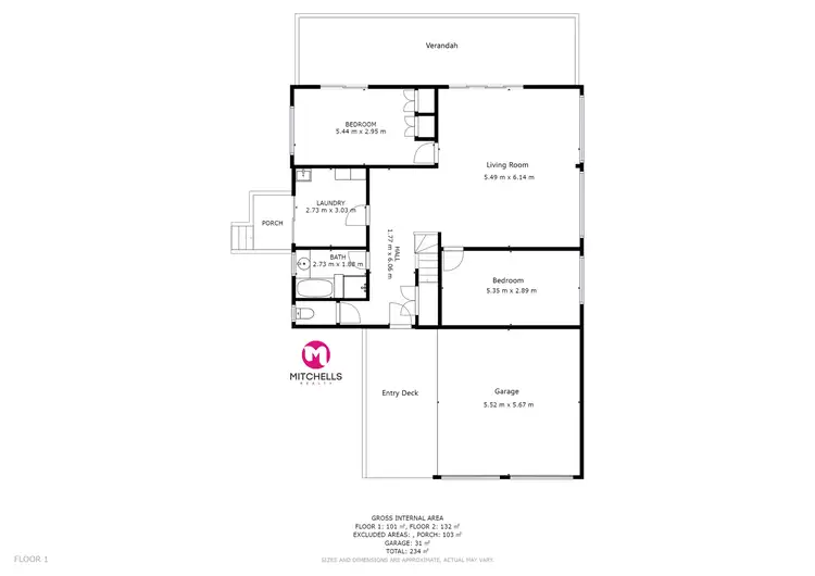 Floorplan of Homely house listing, 19 Ariadne St, River Heads QLD 4655