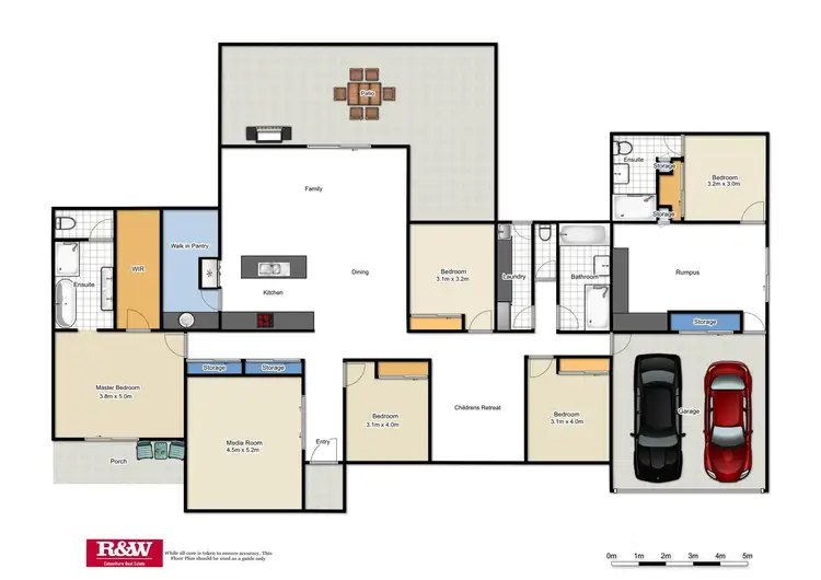 Floorplan of Homely rural property listing, 97 Elena Court, Elimbah QLD 4516
