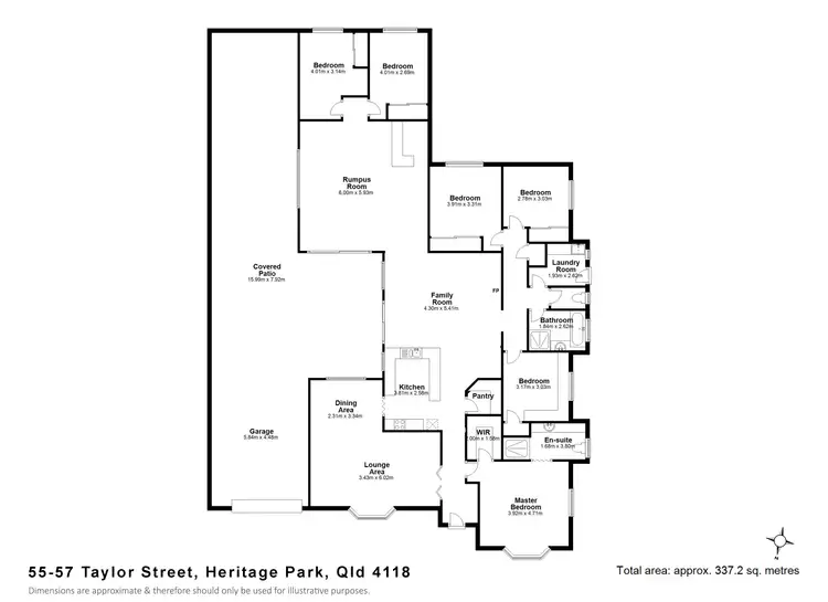 Floorplan of Homely house listing, 55-57 Taylor Street, Heritage Park QLD 4118