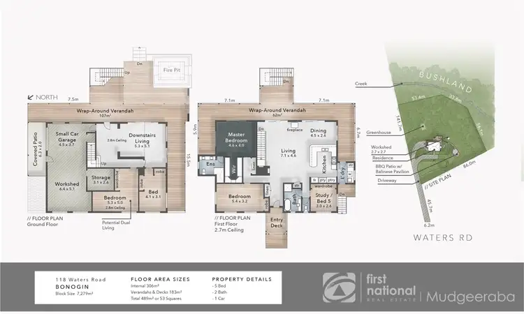 Floorplan of Homely rural property listing, 118 Waters Rd, Bonogin QLD 4213