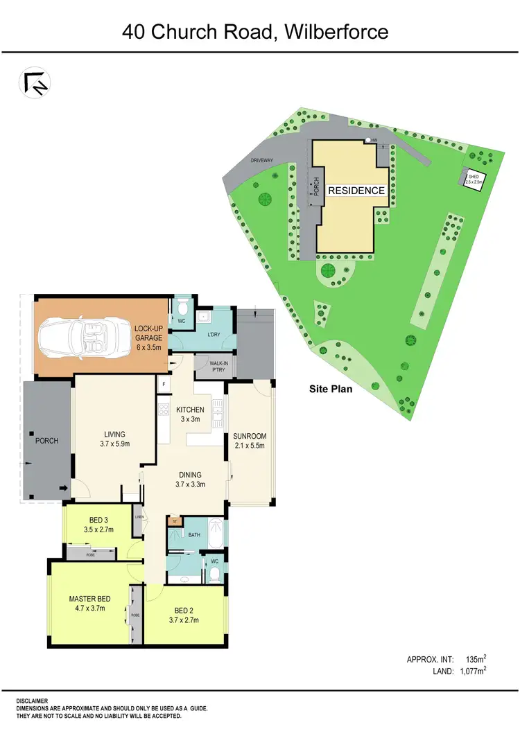 Floorplan of Homely house listing, 40 Church Road, Wilberforce NSW 2756