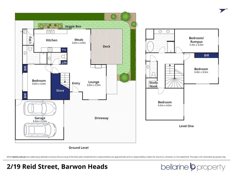 Floorplan of Homely townhouse listing, 2/19 Reid Street, Barwon Heads VIC 3227