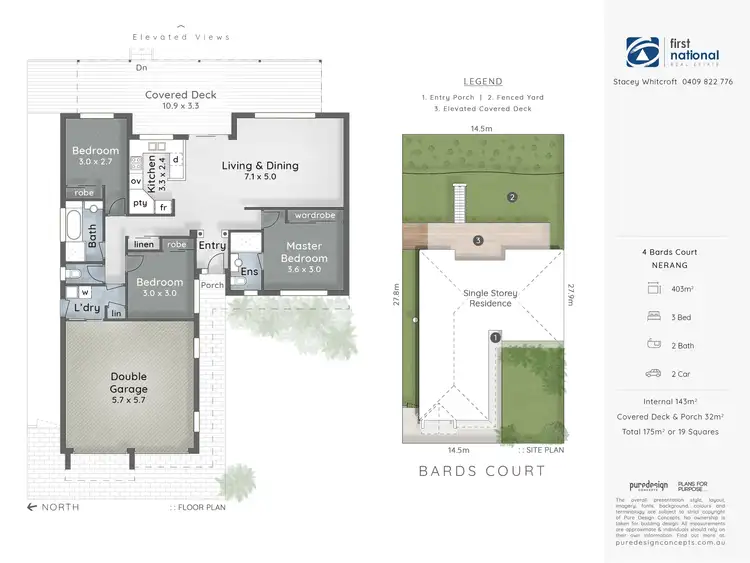 Floorplan of Homely house listing, 4 Bards Court, Nerang QLD 4211