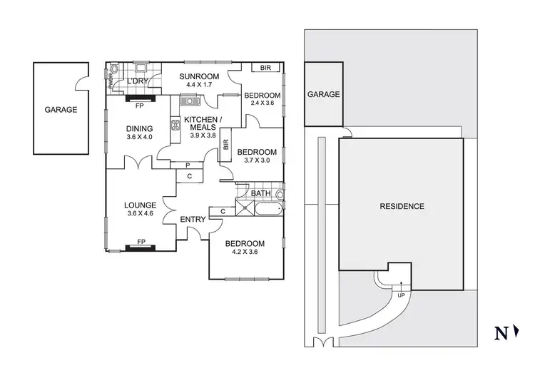 Floorplan of Homely house listing, 25 Peterleigh Grove, Essendon VIC 3040
