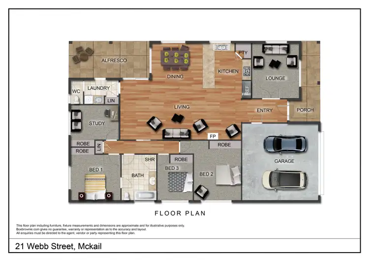 Floorplan of Homely house listing, 21 Webb Street, Mckail WA 6330