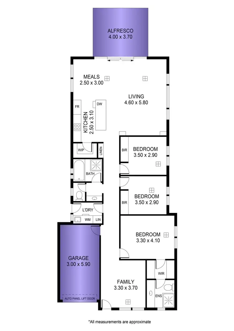Floorplan of Homely house listing, 55B Dulkara Road, Ingle Farm SA 5098