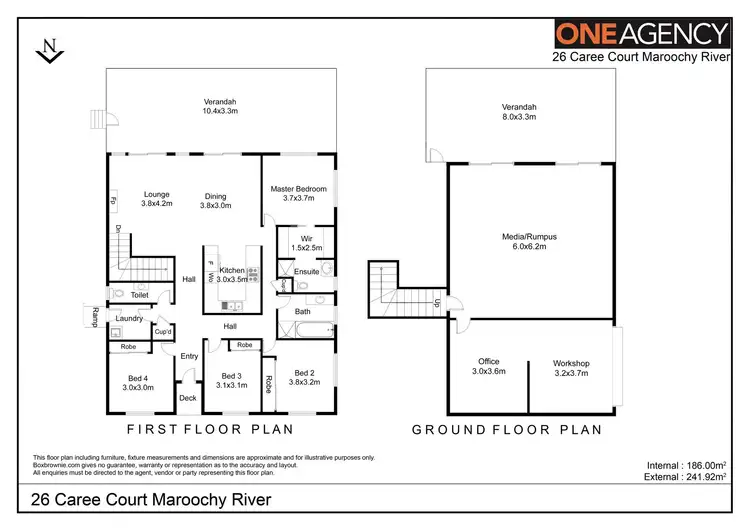 Floorplan of Homely house listing, 26 Caree Court, Maroochy River QLD 4561