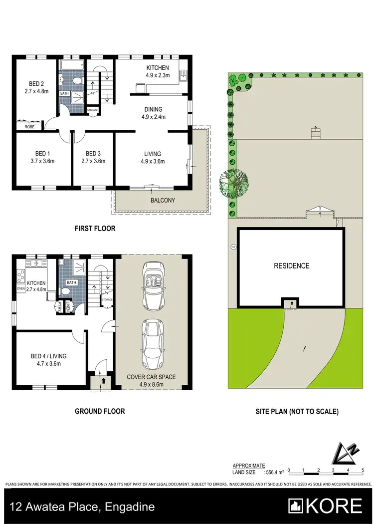 Floorplan of Homely house listing, 12 Awatea Place, Engadine NSW 2233