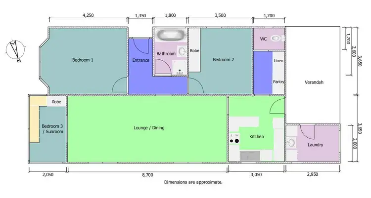 Floorplan of Homely house listing, 4 Wilson Street, Mayfield NSW 2304