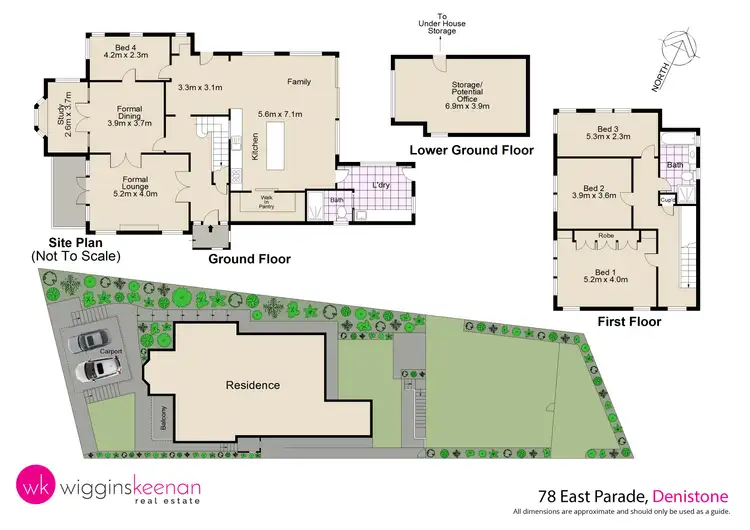 Floorplan of Homely house listing, 78 East Pde, Denistone NSW 2114