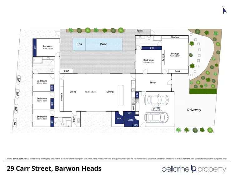 Floorplan of Homely house listing, 29 Carr Street, Barwon Heads VIC 3227