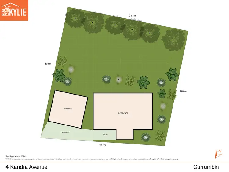 Floorplan of Homely house listing, 4 Kandra Avenue, Currumbin QLD 4223