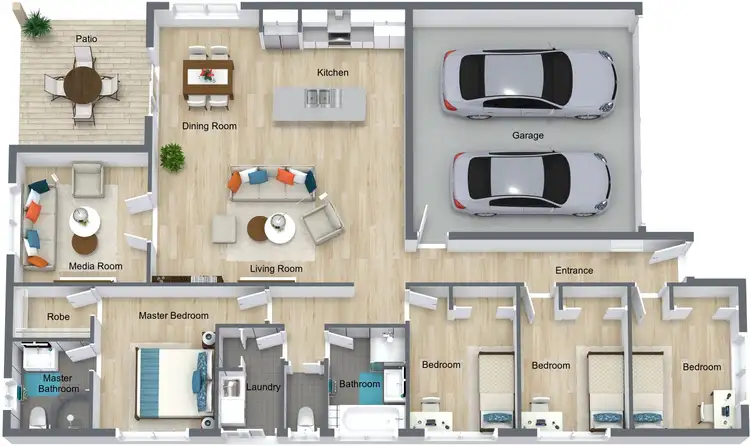 Floorplan of Homely house listing, 49 Flagstone Terrace, Smithfield QLD 4878