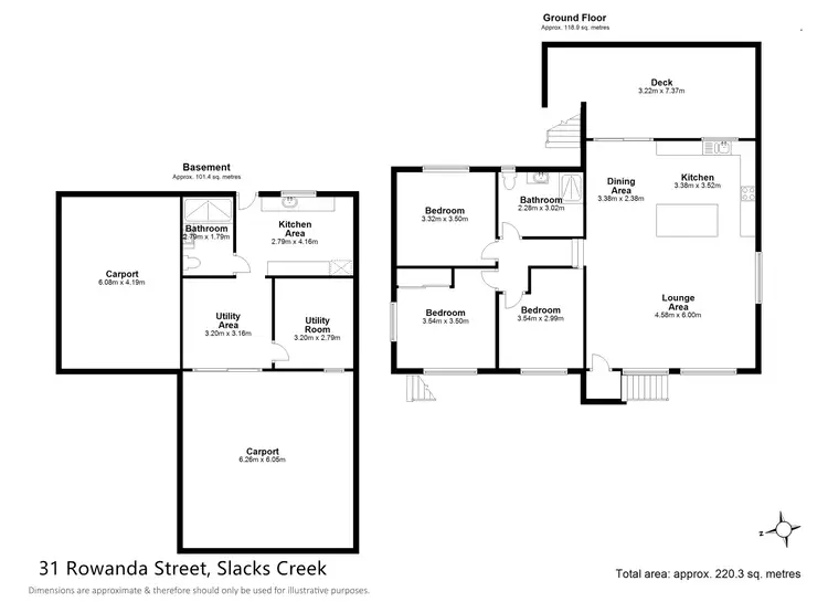 Floorplan of Homely house listing, 31 Rowanda Street, Slacks Creek QLD 4127