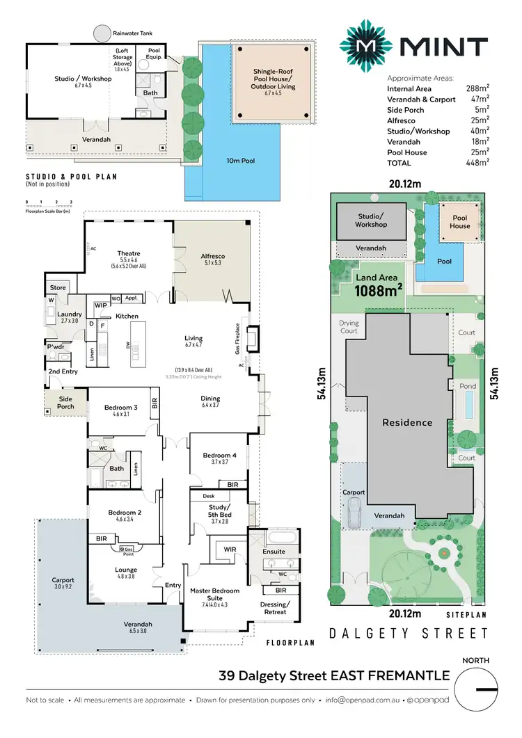 Floorplan of Homely house listing, 39 Dalgety Street, East Fremantle WA 6158