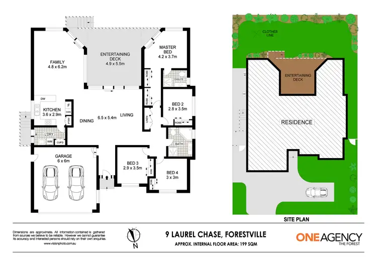Floorplan of Homely house listing, 9 Laurel Chase, Forestville NSW 2087