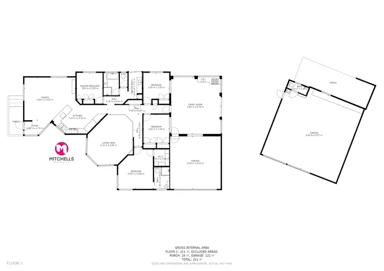 Floorplan of Homely house listing, 74 Johnston Boulevard, Urraween QLD 4655