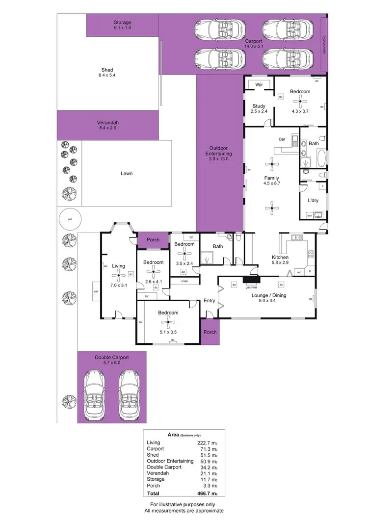 Floorplan of Homely house listing, 143 Oaklands Road, Warradale SA 5046