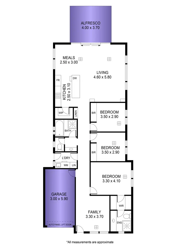 Floorplan of Homely house listing, 55A Dulkara Road, Ingle Farm SA 5098