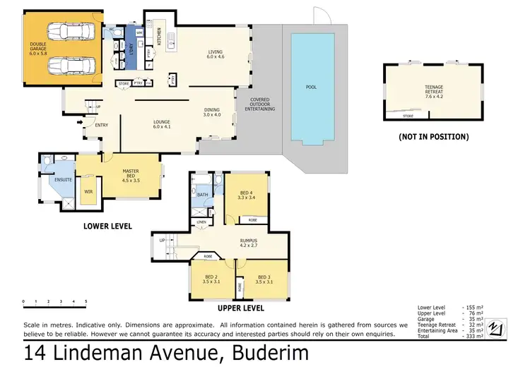 Floorplan of Homely house listing, 14 Lindeman Av, Buderim QLD 4556