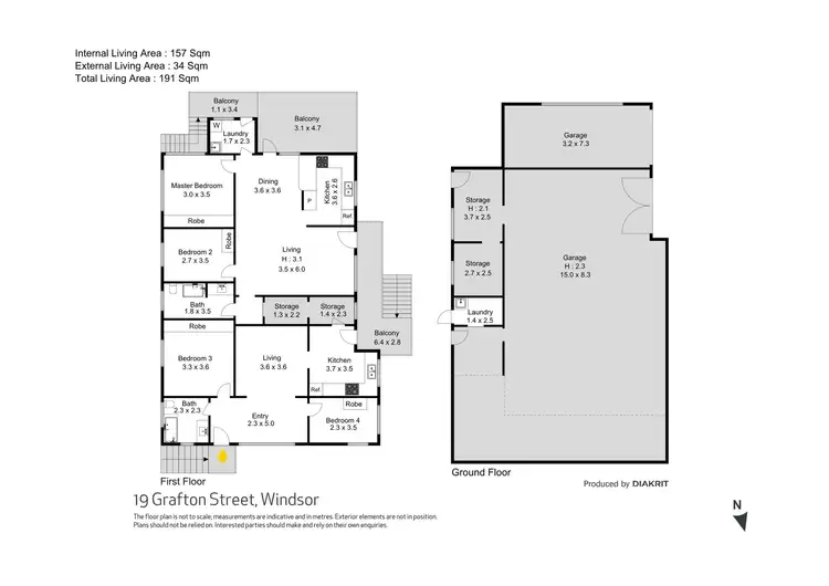 Floorplan of Homely house listing, 19 Grafton Street, Windsor QLD 4030