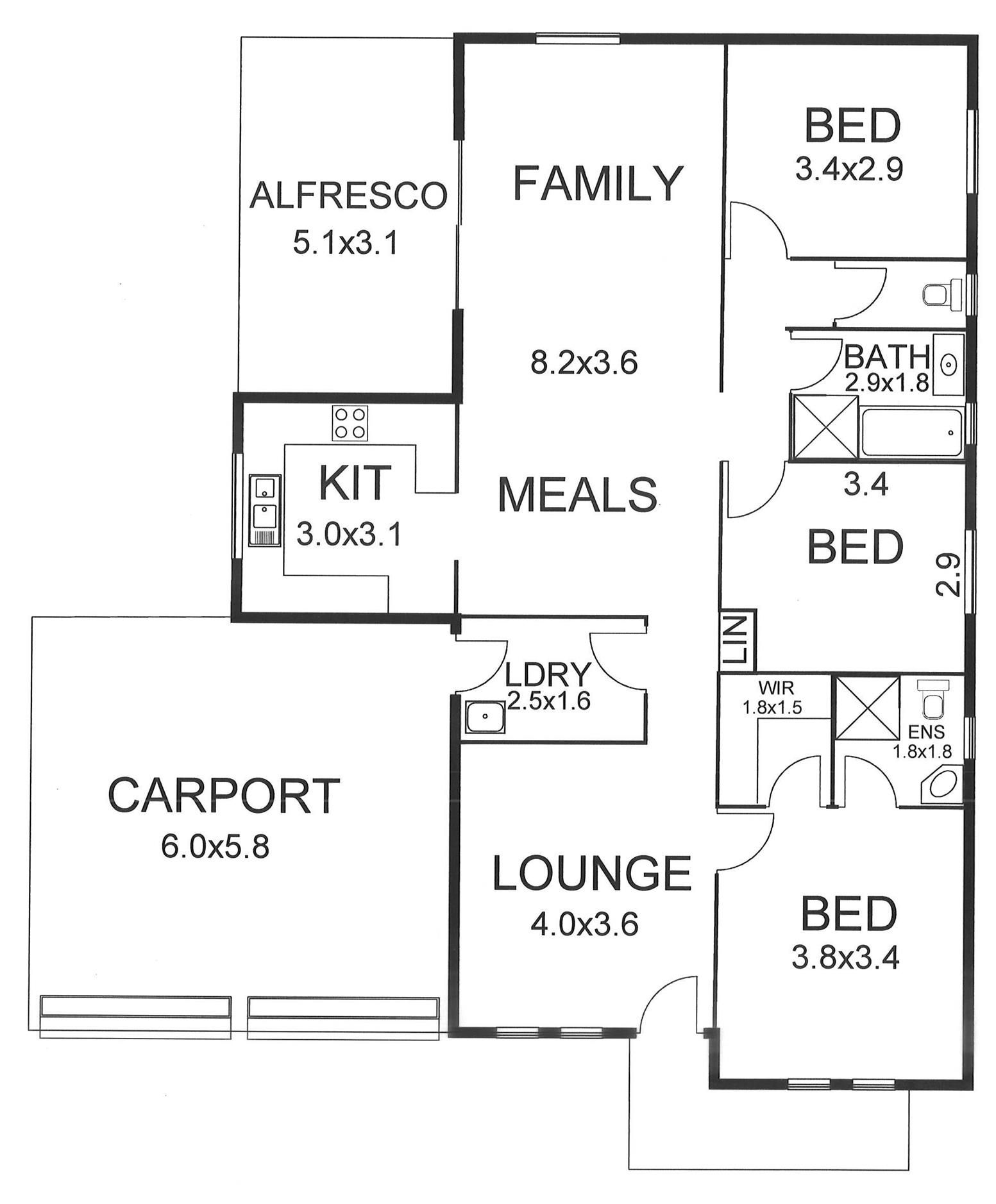 Floorplan of Homely house listing, 96c Christian Road, Murray Bridge SA 5253
