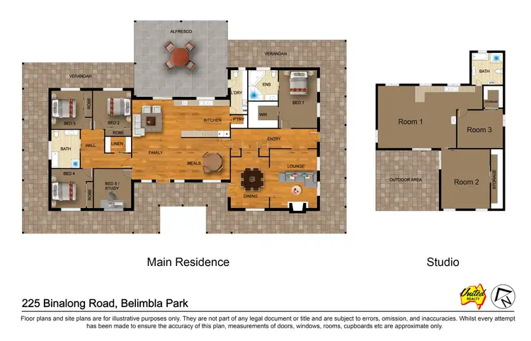 Floorplan of Homely house listing, 225 Binalong Road, Belimbla Park NSW 2570