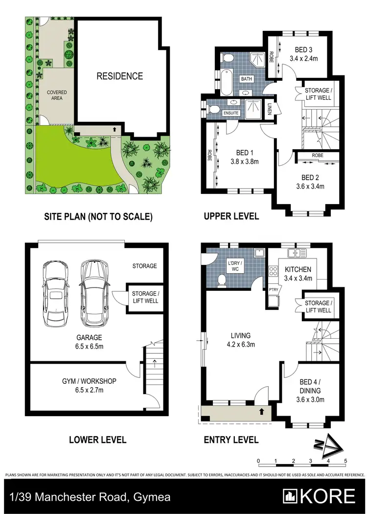 Floorplan of Homely townhouse listing, 1/39 Manchester Road, Gymea NSW 2227