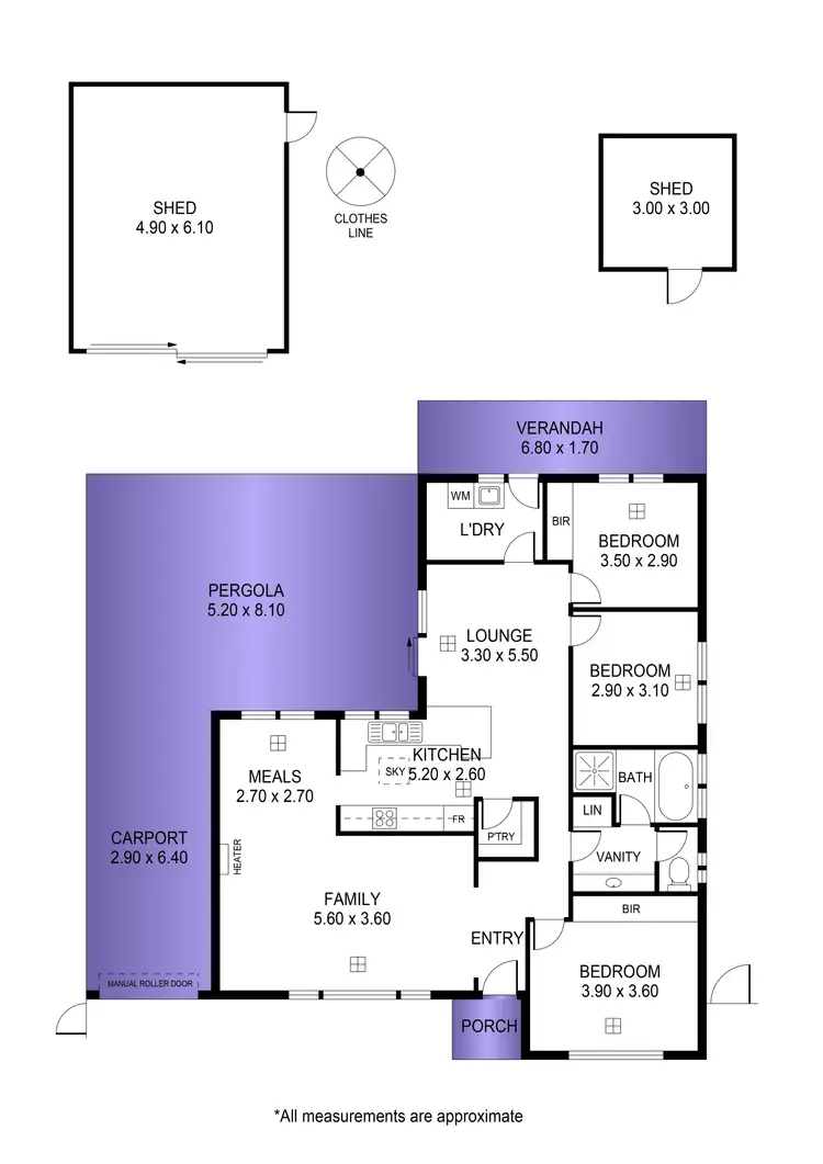 Floorplan of Homely house listing, 22 Coolen Crescent, Burton SA 5110
