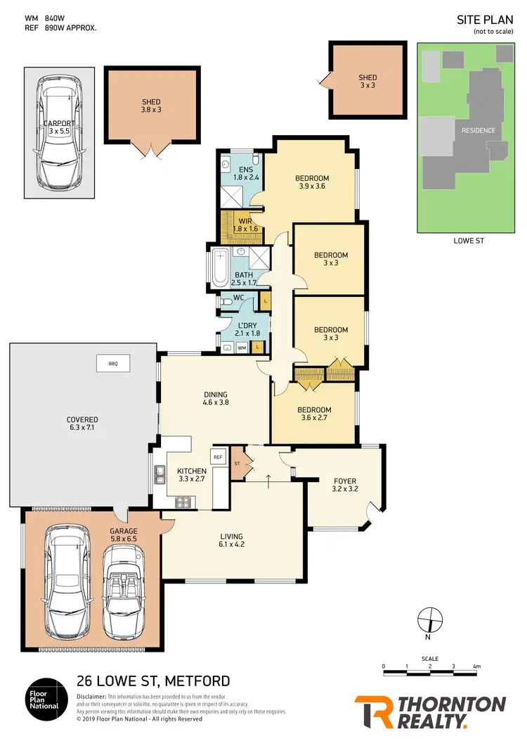 Floorplan of Homely house listing, 26 Lowe Street, Metford NSW 2323