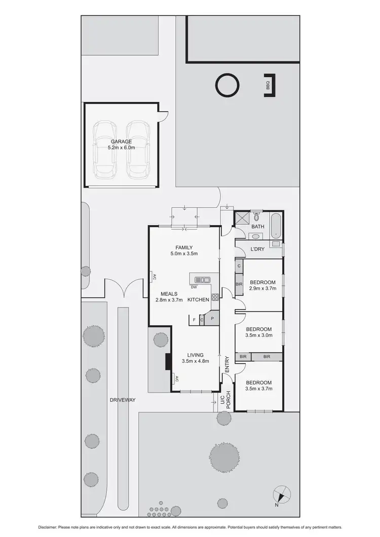 Floorplan of Homely house listing, 13 Wunnamurra Drive, Keilor East VIC 3033