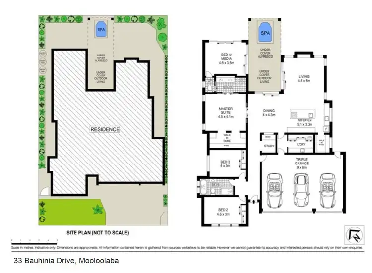 Floorplan of Homely house listing, 33 Bauhinia Drive, Mooloolaba QLD 4557