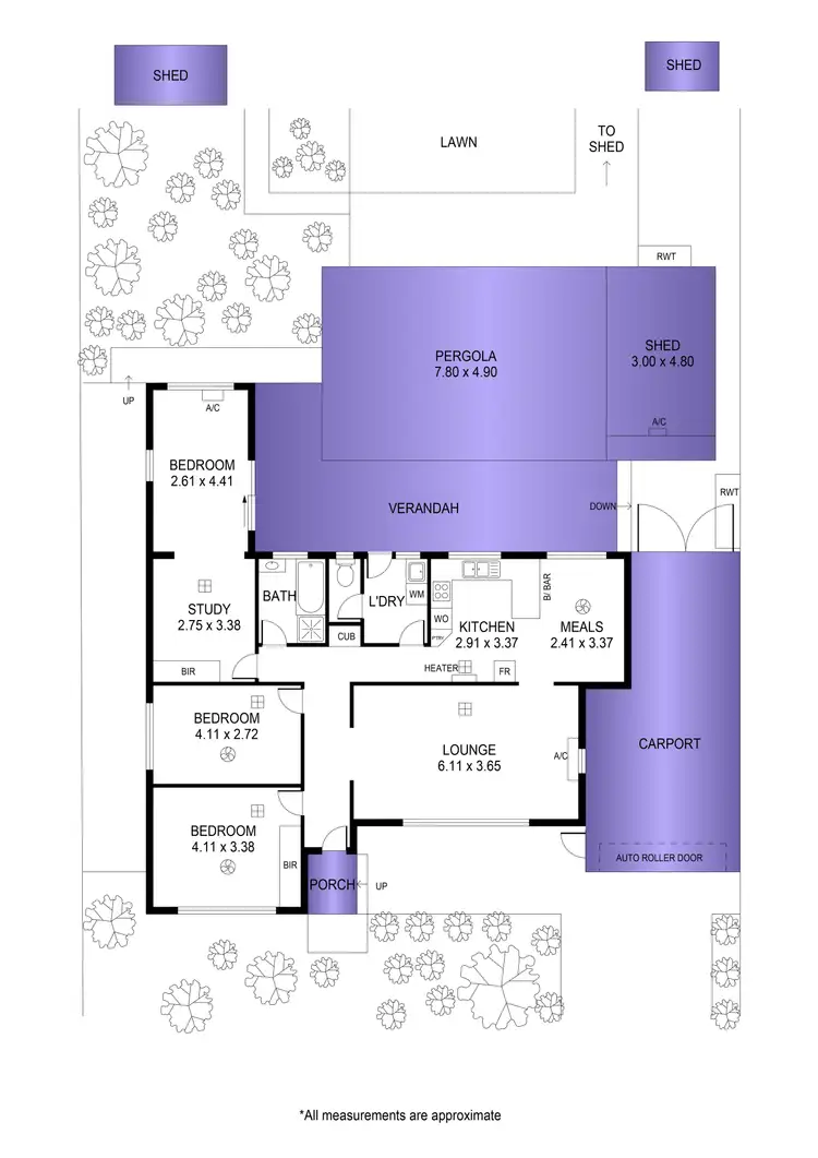 Floorplan of Homely house listing, 17 Canis Avenue, Hope Valley SA 5090