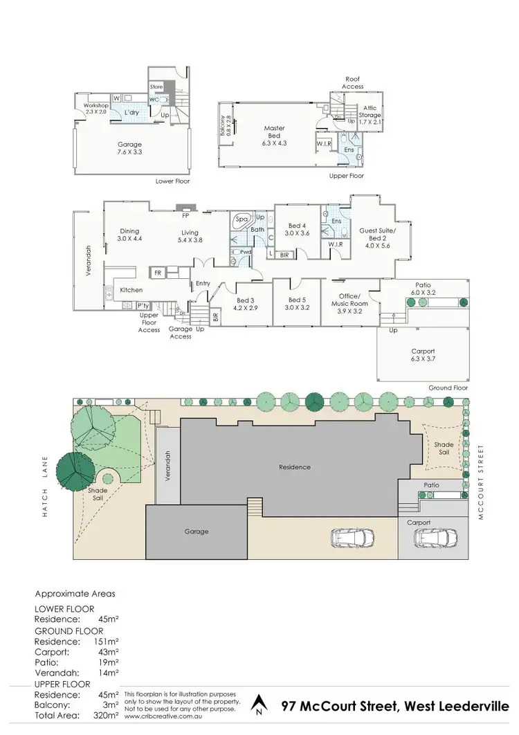 Floorplan of Homely house listing, 97 McCourt Street, West Leederville WA 6007