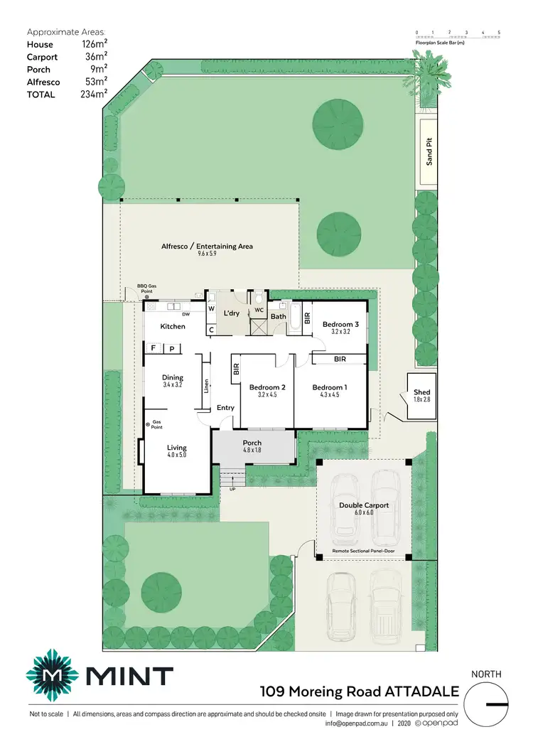 Floorplan of Homely house listing, 109 Moreing Road, Attadale WA 6156