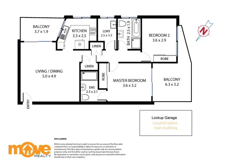 Floorplan of Homely apartment listing, 5/27 Parksdie Lane, Westmead NSW 2145