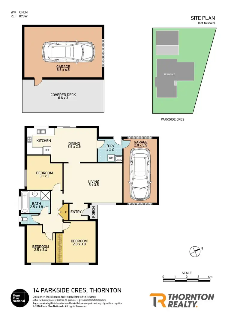 Floorplan of Homely house listing, 14 Parkside Crescent, Thornton NSW 2322