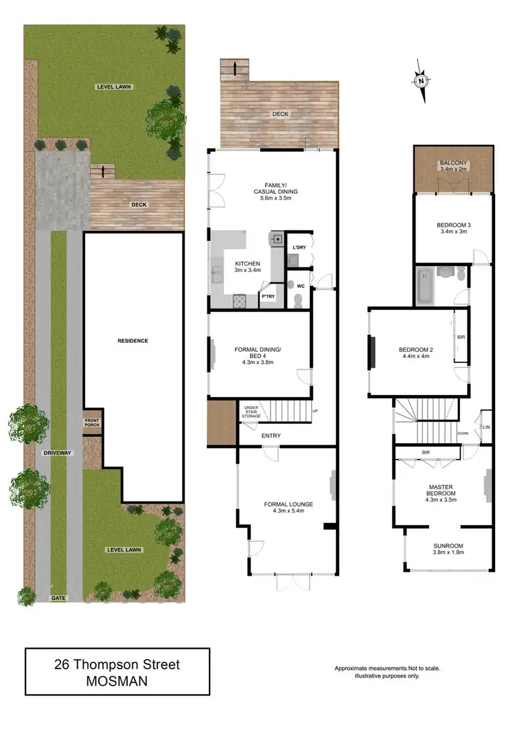 Floorplan of Homely house listing, 26 Thompson Street, Mosman NSW 2088