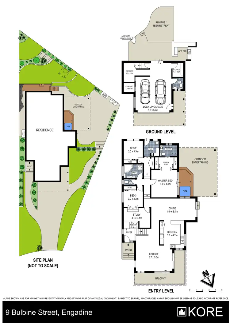 Floorplan of Homely house listing, 9 Bulbine Street, Engadine NSW 2233