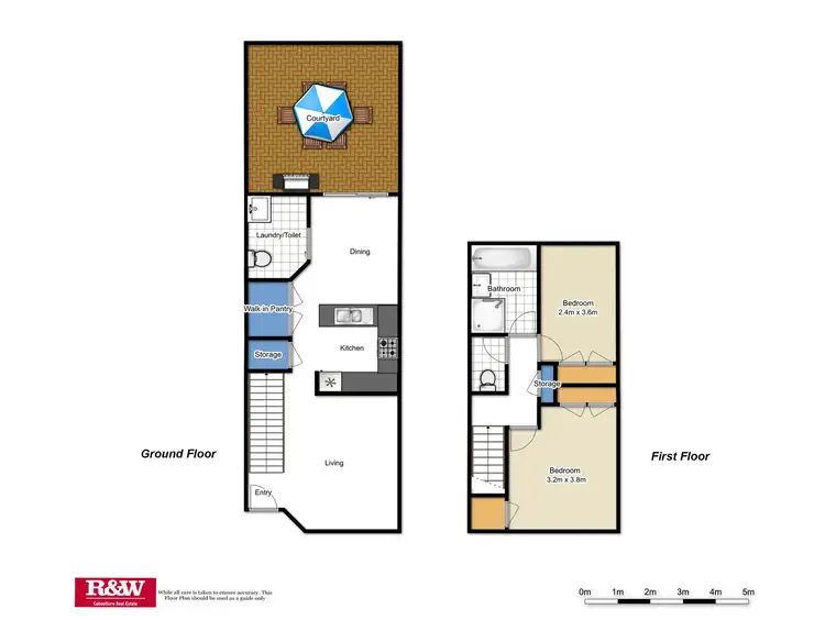 Floorplan of Homely unit listing, 1/22 Mortimer Street, Caboolture QLD 4510