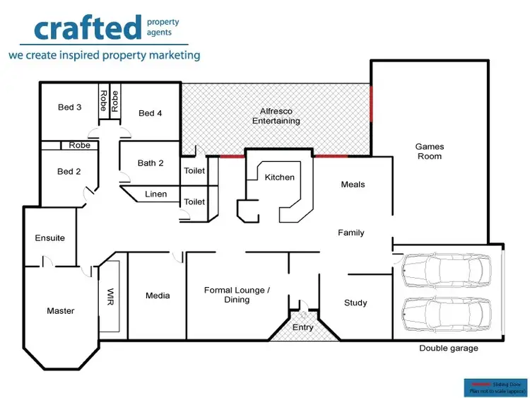 Floorplan of Homely rural property listing, 1-7 Baker Road, Jimboomba QLD 4280