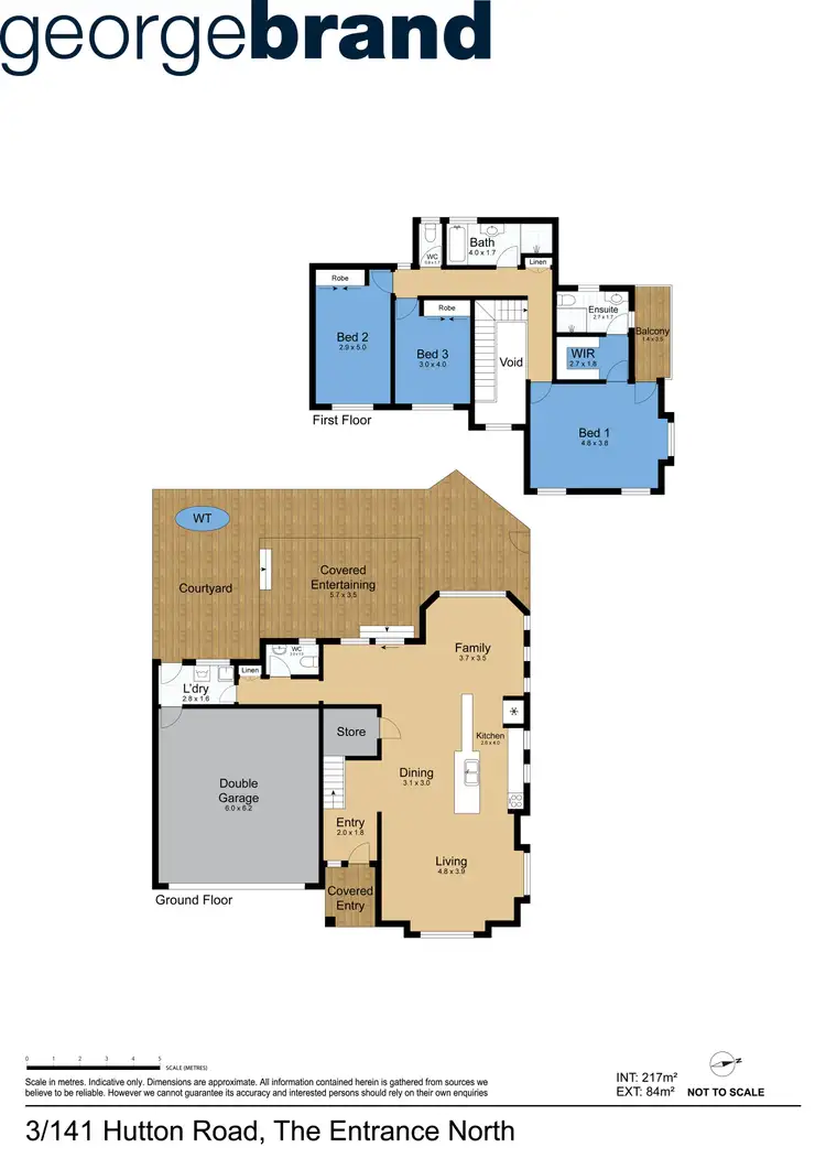 Floorplan of Homely townhouse listing, 3/141 Hutton Road, The Entrance North NSW 2261